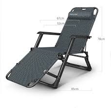 Comfortabele Opklapbare Zero Gravity Tuinstoel