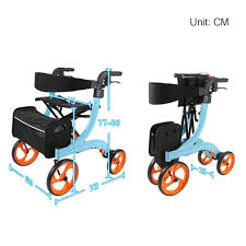Opvouwbare Rollator met Stoel
