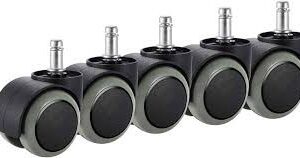 Bureaustoel Caster Wielen - PChero 5 Pack voor IKEA Meubels