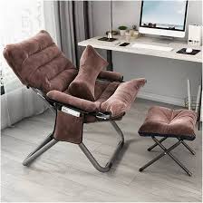 Verstelbare Luie Fauteuil met Ottomaan en Zijzak