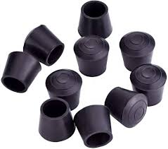Yfmd Ronde Rubber Stoelpootdoppen - 12 Stuks