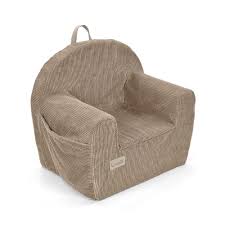 Albero Mio Corduroy Schuimstoel voor Kinderen - Lichtgewicht en Comfortabel