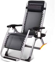 CCYENG Opvouwbare Verstelbare Chaise Longue Stoel