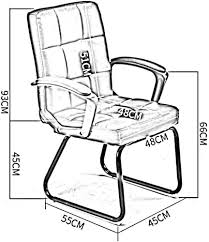 Moderne Executive Recline Bureaustoel - Bow-Shape