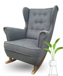 MartHome Relaxschommelstoel voor de Woonkamer