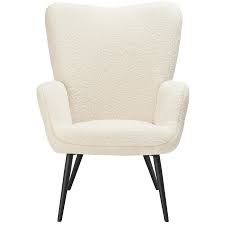 tectake® Gevoerde Oorstoel - Scandinavisch Design