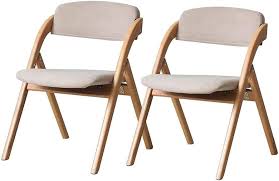 ZJYJFBY 2x Opvouwbare Eetkamerstoelen - Moderne Stijl
