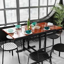 Modulaire Houten Tafel 140x80 cm - Industrieel Eiken Natuur