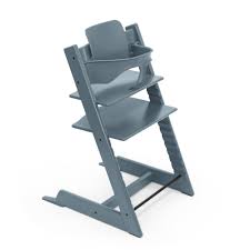 Stokke Tripp Trapp Stoel met Babyset Bundel - Fjord Blauw