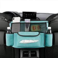 JEYODA Suède Auto Handtas Houder - Grote Capaciteit