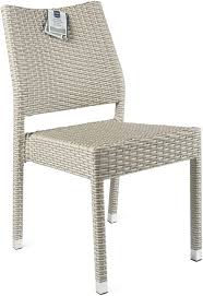 METRO Professional Bistrostoel Barbados - Aluminium/PE-Rotan