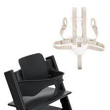 Stokke 2019 Tripp Trapp Babyset met Harnas - Zwart