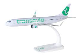 Herpa 611046 Transavia Boeing 737-800 Miniatuur Vliegtuig