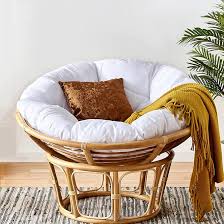 Comfortabel Papasan Kussen voor Buiten