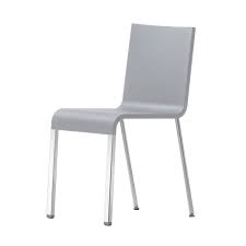Vitra 440 Stapelbare Stoel - Grijs
