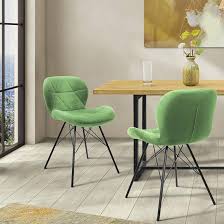 Fluwelen Groene Stoel ML-1002