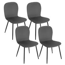 Klihome Eetkamerstoelen Set van 4