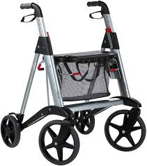 JALAL Opvouwbare Rollator met Stoel voor Ouderen