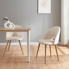 Set van 2 Eetkamerstoelen Karijoki - Beige