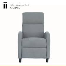 SHIITO - Relaxstoel met 3 standen en push-back-systeem