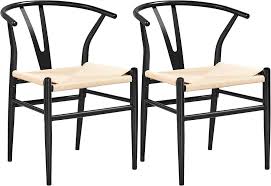 Yaheetech Set van 2 Middeleeuwse Eetstoelen