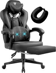 Vigosit Professionele Gamestoel met Voetensteun en Mesh