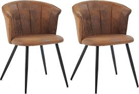 Retro Eetkamerstoelen Set van 2 - MEUBLE COSY