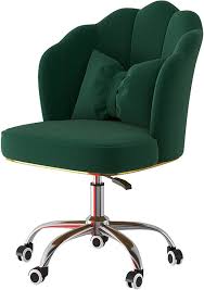 Ergonomische Velvet Fauteuil met Chromen Basis